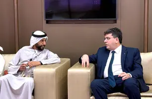 Rafael Fonteles retorna ao Piauí e cumpre agenda no Palácio de Karnak após viagem (Foto: Reprodução)