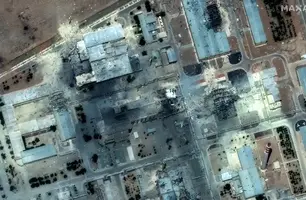 Rússia diz que ataque dos EUA ao Irã viola direito internacional (Foto: Reuters/Maxar Technologies)