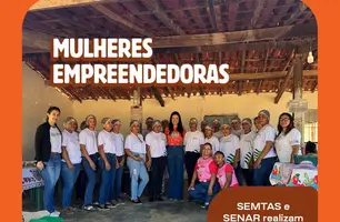 São Raimundo Nonato incentiva empreendedorismo feminino com curso e feira na zona rural (Foto: Reprodução/Redes Sociais)