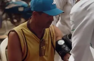 Saúde realiza ação do Hiperdia na Praça do Mercado com clima junino (Foto: Reprodução-redes sociais)