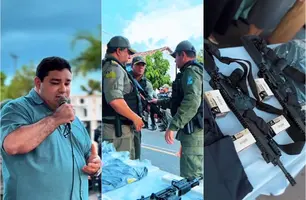 Segurança em Cocal (Foto: Reprodução)