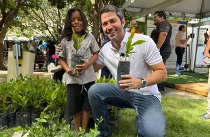 Semarh entrega 20 mil mudas e fortalece ações ambientais no Diálogos pelo Piauí em Floriano (Foto: Reprodução)