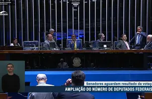 Senado aprova proposta que aumenta número de deputados federais para 531 (Foto: Reprodução/TV Senado)