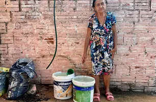 Socorro Ribeiro, moradora da Água Mineral (Foto: Conecta Piauí)
