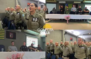 Solenidade de abertura do II Curso de Cinotecnia em Teresina (Foto: James Rodrigues/Conecta Piauí)