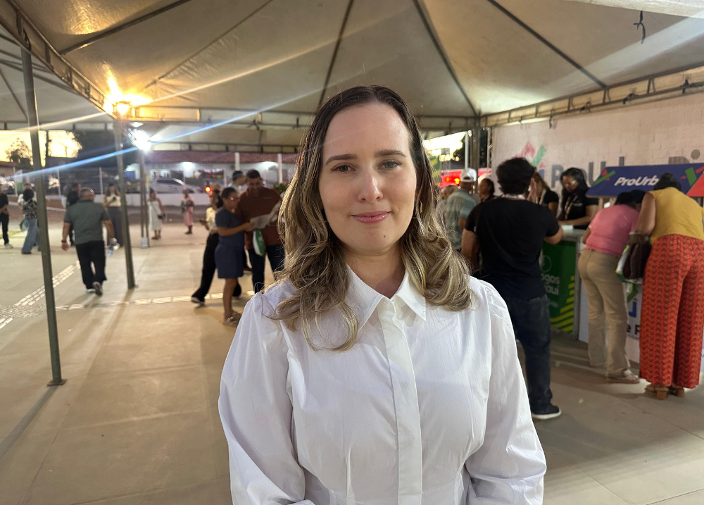 Superintendente de Patrimônio Imobiliário da Sead, Caroline Viveiros