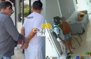 Suspeito de invadir residência e fazer reféns em Teresina é preso em padaria (Foto: Reprodução)