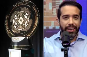 Taça da Copa América e Tonny Kerley (Foto: Reprodução)