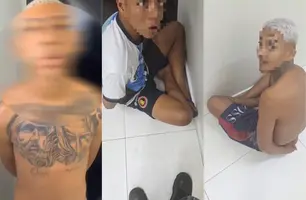 Três suspeitos de assalto violento a bar são capturados na zona Sul de Teresina (Foto: Divulgação/PMPI)