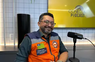 Werton Costa fala sobre nova atuação da Defesa Civil no Conecta Podcast (Foto: Conecta Piauí)
