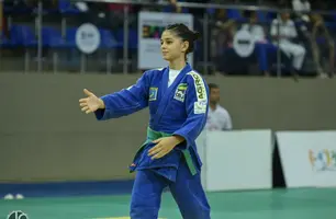 Yasmin em tatame (Foto: Reprodução/Gov)