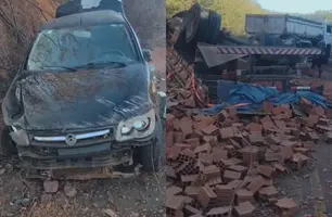 Acidente na PI 140, em Itaueira (Foto: Reprodução)