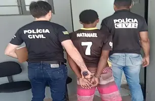 Acusado de estuprar enteada de 13 anos é preso em Lagoa do Piauí (Foto: Reprodução)