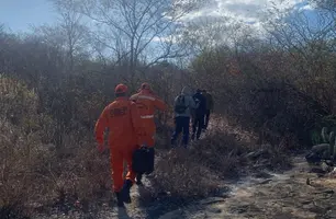 Agricultor desaparecido é encontrado após dois dias de buscas no interior do Piauí (Foto: Reprodução)