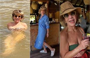 Apresentadora Silvia Poppovic curte litoral do Piauí e se encanta com as belezas (Foto: Reprodução)