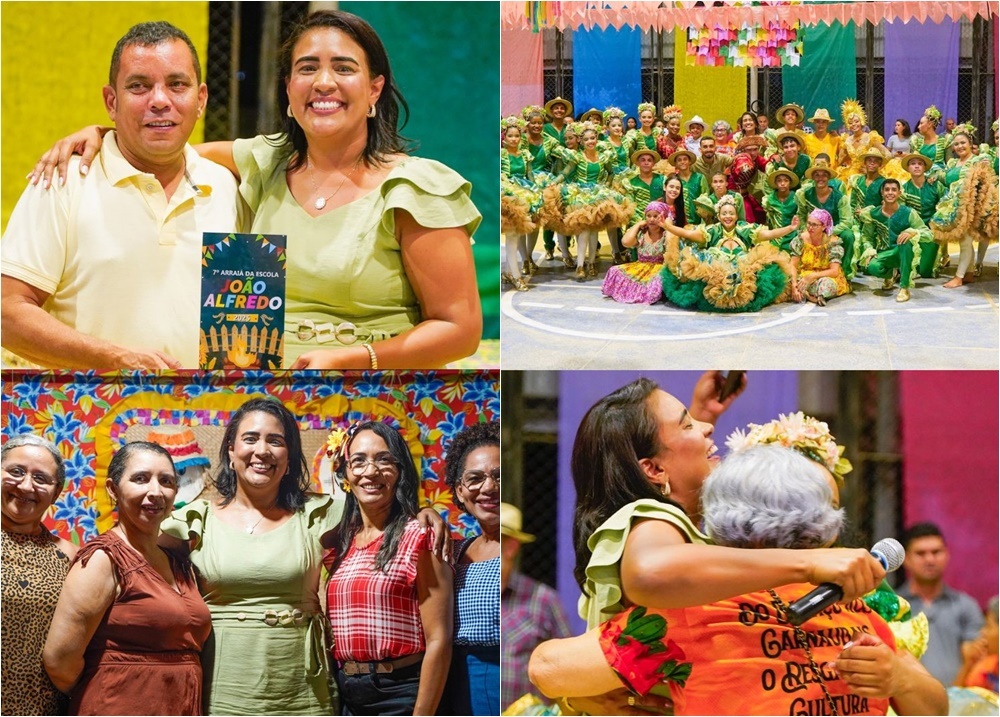 Arraiá da Escola João Alfredo emociona a comunidade com espetáculo em Lagoa do Piauí
