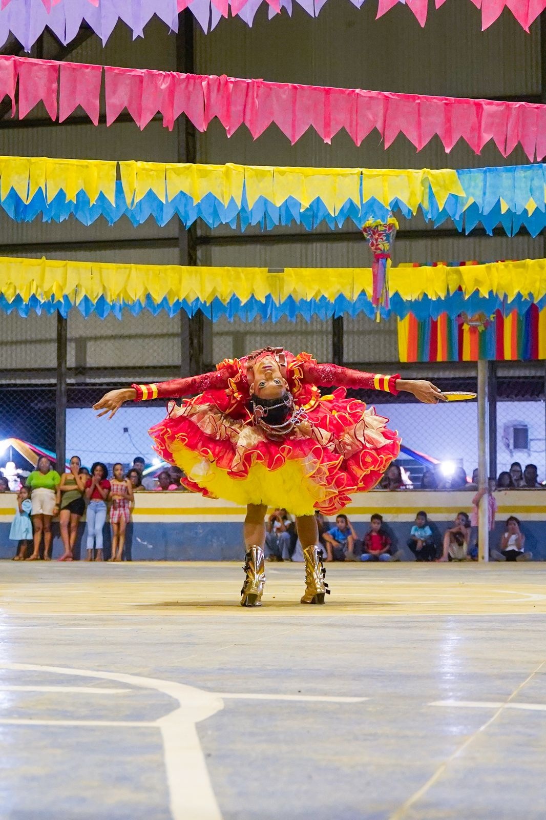 Arraiá da Escola João Alfredo emociona a comunidade com espetáculo em Lagoa do Piauí