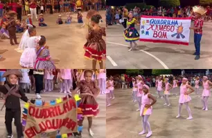 Arraiá Educação reúne cultura, alegria e grande público na Praça de Eventos (Foto: Reprodução/Redes sociais)