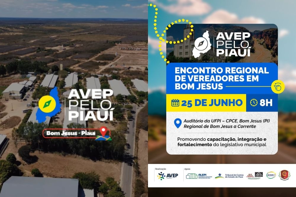AVEP inicia encontros regionais com mais de 250 vereadores em Bom Jesus