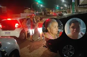 Avó e neta que foram sequestradas em Monsenhor Gil são resgatadas (Foto: Repórter 12/Conecta Piauí)