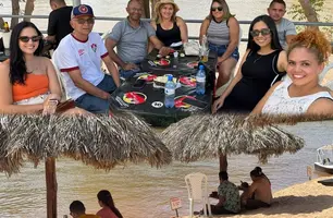 Balneário Ubiratan Ribeiro Soares é reinaugurado em Ribeiro Gonçalves (Foto: Reprodução/Redes Sociais)