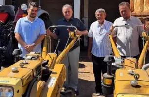 Campo Maior recebe dois mini tratores para fortalecer a agricultura familiar (Foto: Reprodução)