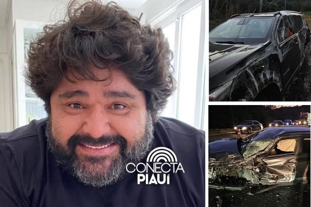 Cantor Fabiano, da dupla com César Menotti, capota carro em Juiz de Fora
