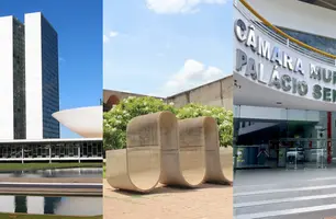Congresso Nacional, Assembleia Legislativa do Piauí e Câmara Municipal de Teresina. (Foto: Foto: Montagem.)