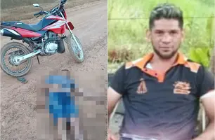 Corpo de homem é encontrado ao lado de moto em estrada no Norte do Piauí (Foto: Reprodução Revista AZ)