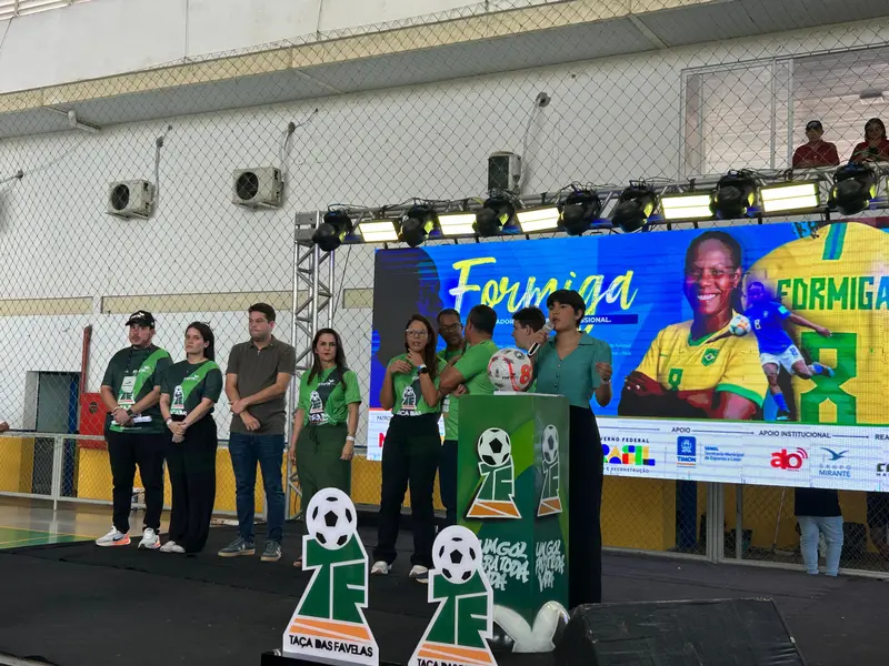 CUFA abre Taça das Favelas Piauí 2025 em Timon com presença de Formiga