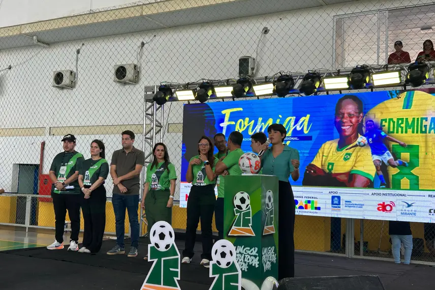 CUFA abre Taça das Favelas Piauí 2025 em Timon com presença de Formiga