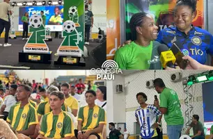 CUFA dá início a Taça das Favelas Piauí 2025 em Timon com presença de Formiga (Foto: Pedro Melo/Conecta Piauí)