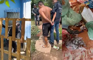 DENARC: 'Baiano' e 'Cachorro Louco' são presos por tráfico de drogas em Teresina (Foto: Divulgação/DENARC)