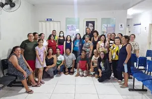 Durante as pré-conferências, foram realizadas reuniões com os usuários das UBSs e os profissionais de saúde. (Foto: CCOM)