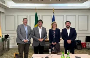 Em Lisboa, Rafael Fonteles reforça parcerias nas áreas de educação, saúde e infraestrutura (Foto: Divulgação/Gov)