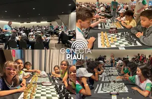 Emoção e estratégia marcam o Festival Piauiense de Xadrez em Teresina (Foto: Conecta Piauí)