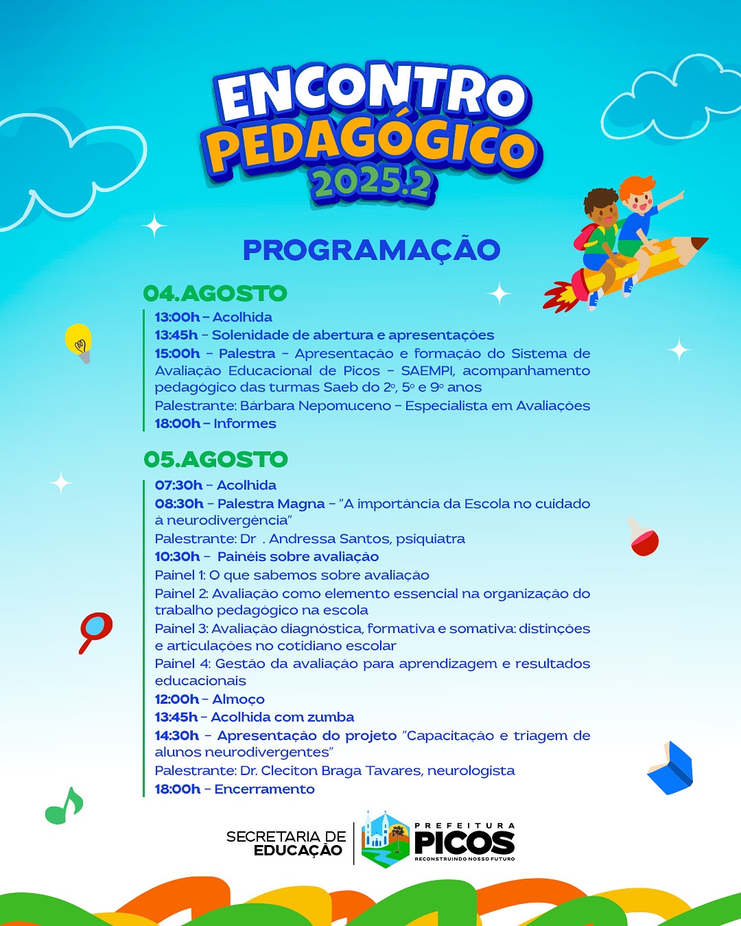 Encontro Pedagógico 2025.2