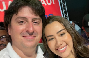 Enio Portela e Fernanda Gomes. (Foto: Foto: Reprodução)