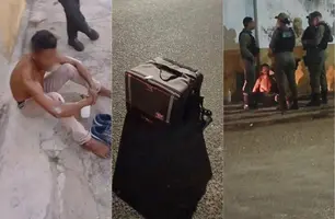 Entregador reage a assalto e golpeia criminoso com ferramenta em Teresina (Foto: Reprodução)