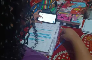 Estudantes da rede estadual usam férias para estudar para o Enem no Canal Educação (Foto: Reprodução/ ASCOM)