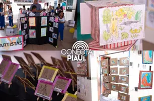 Exposição em escola de Caxias homenageia Tarsila do Amaral com releituras infantis (Foto: Reprodução)