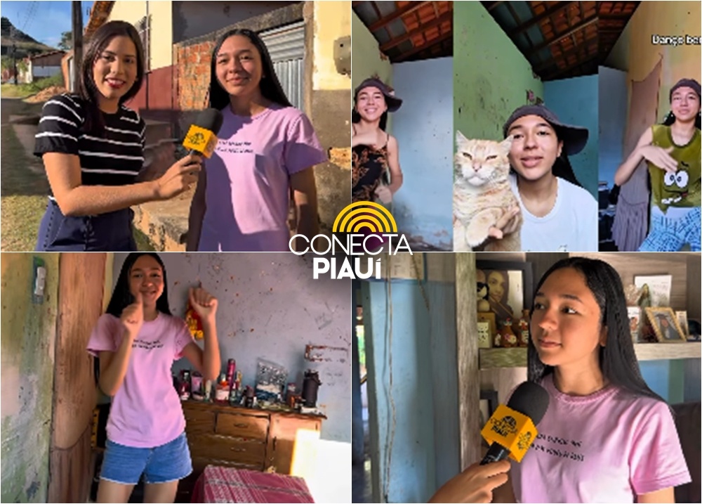 Fenômeno do TikTok: piauiense Raissa Cruiz conquista o público com carisma e humor