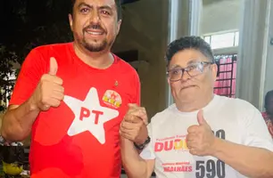Foto: Reprodução (Foto: João Pereira e Francisco Magalhães disputam segundo turno pela presidência do PT de Teresina.)