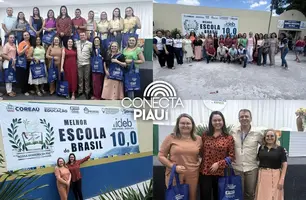 Gestores de Caxingó visitam escolas e conhecem modelo educacional de Coreaú (Foto: Reprodução)