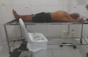 Homem é baleado nas duas mãos e abandonado em área de mata na zona Sul de Teresina (Foto: Reprodução)