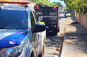 Homem é encontrado morto em via pública em Piripiri (Foto: Reprodução/Piripiri Repórter)