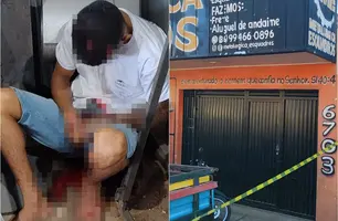 Homem é executado com tiros na cabeça na Zona Sudeste de Teresina (Foto: Repórter 12 / Conecta Piauí)