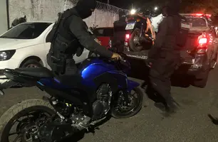 Homem é preso e quatro motos são apreendidas após perseguição no Teresina Sul (Foto: Reprodução)