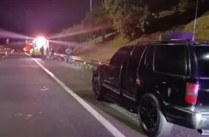 Homem morre após ser atingido por caminhão enquanto abastecia carro em São Paulo (Foto: Reprodução)
