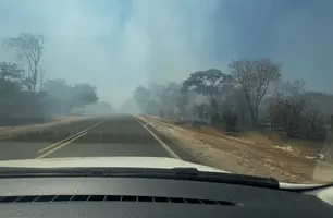 Incêndio no Piauí (Foto: Pedro Melo/Conecta Piauí)